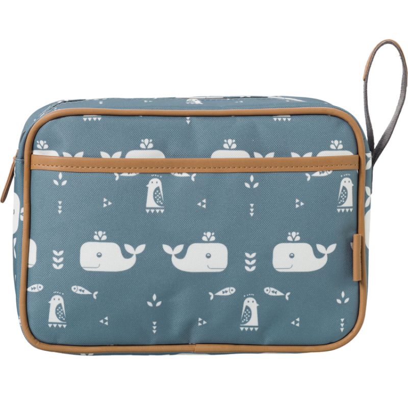 Trousse de toilette Baleine bleue Fresk
