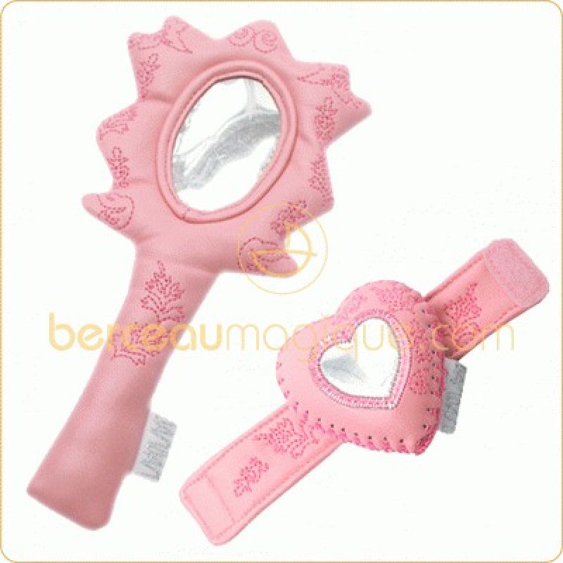 Set de 2 hochets miroir BAMBAM