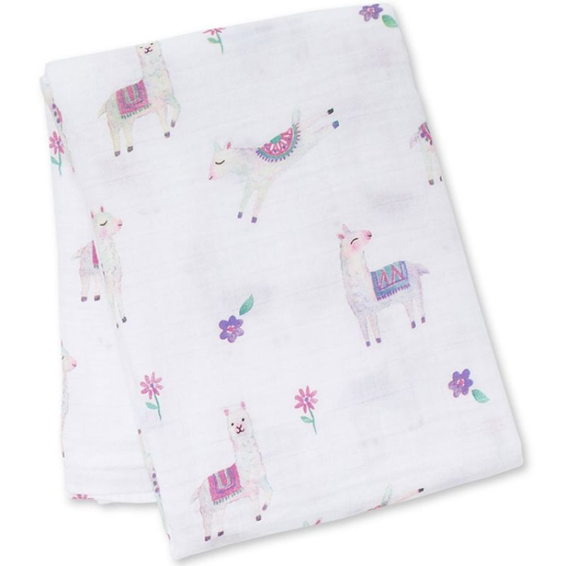 Maxi lange mousseline Lama (120 x 120 cm) Lulujo