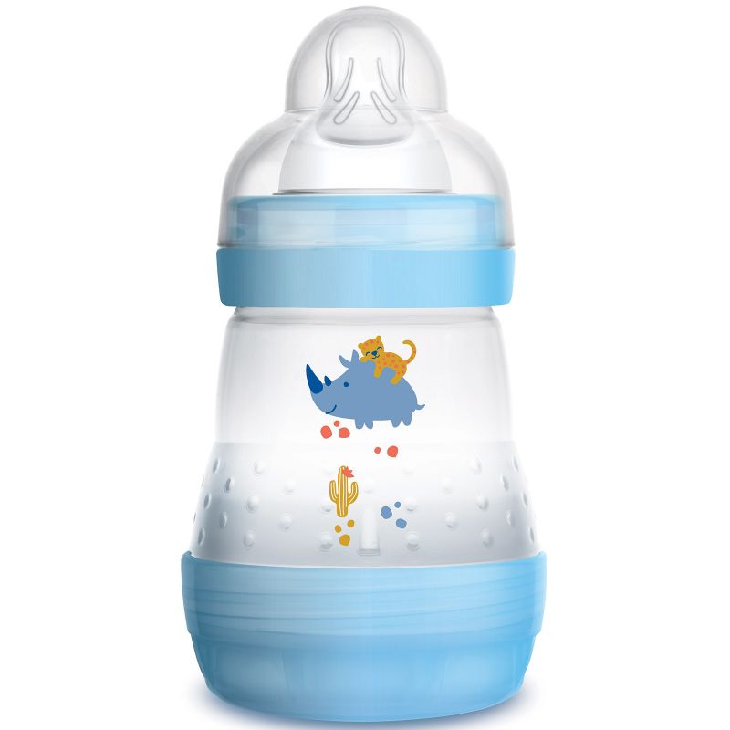 Biberon Easy Start anti-colique rhinocéros - débit 1 lent (160 ml) MAM