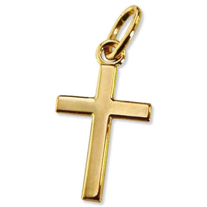 Croix (plaqué or jaune) Martineau