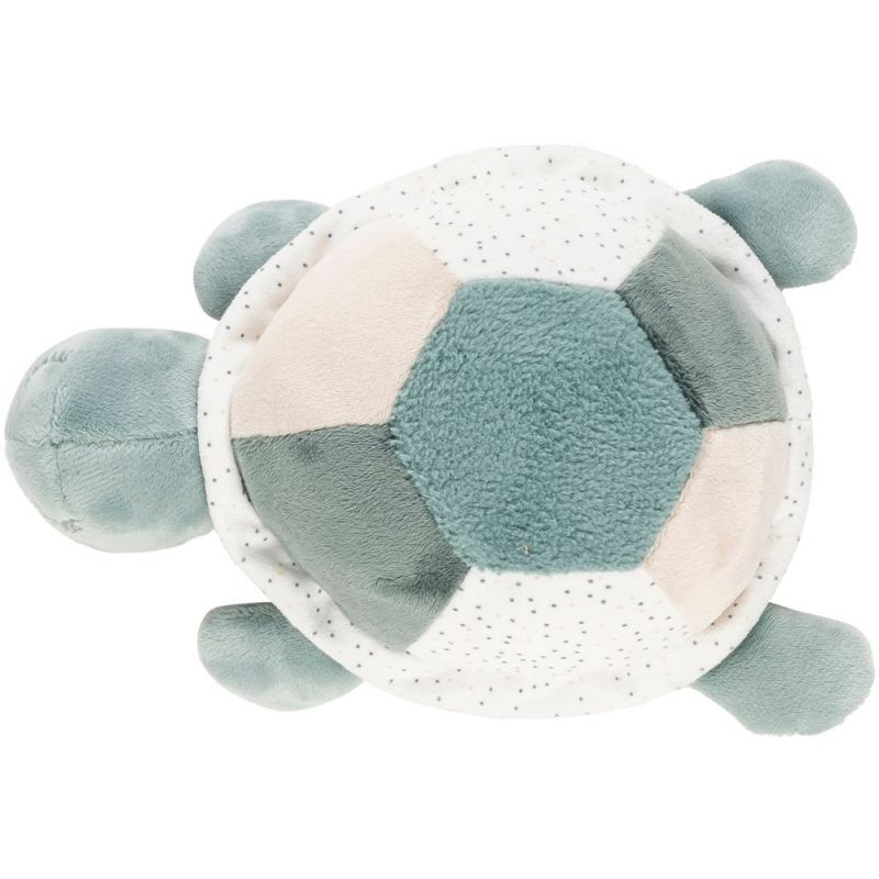 Peluche d'activités Lapidou Tortue verte (20 cm) Nattou Produit 1 grande taille