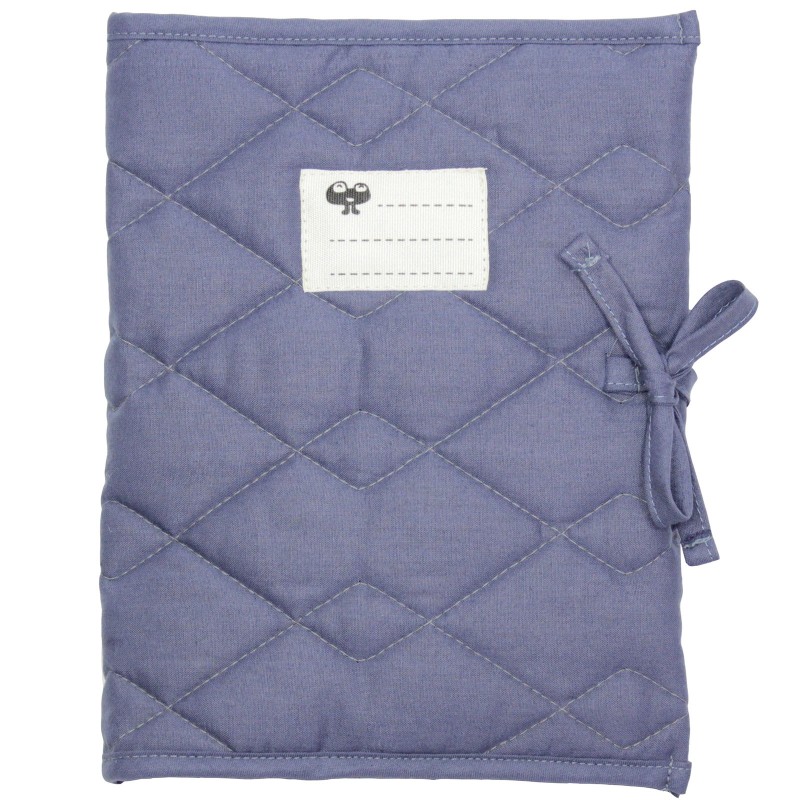 Protège carnet de santé Salamanca bleu Aegean blue Nobodinoz