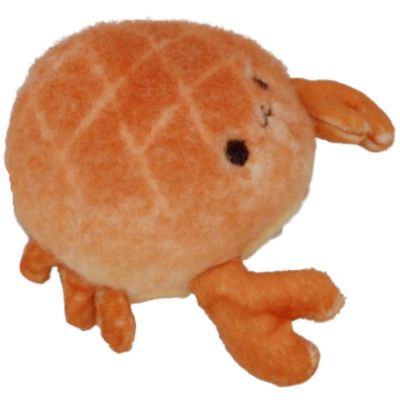 Porte-clé peluche Barbecue Crabe (8 cm)