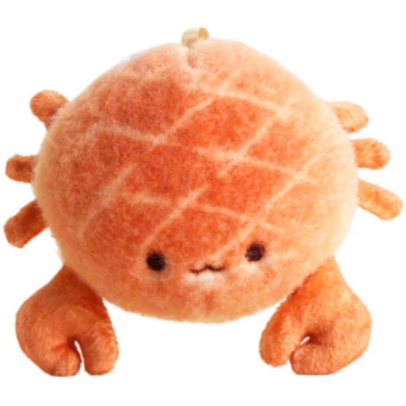 Porte-clé peluche Barbecue Crabe (8 cm) Bazuuyu Produit 1