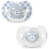 Lot de 2 sucettes symétriques SXPro Wild&Free Night and Day Bleu (6-18 mois) Suavinex Produit 1