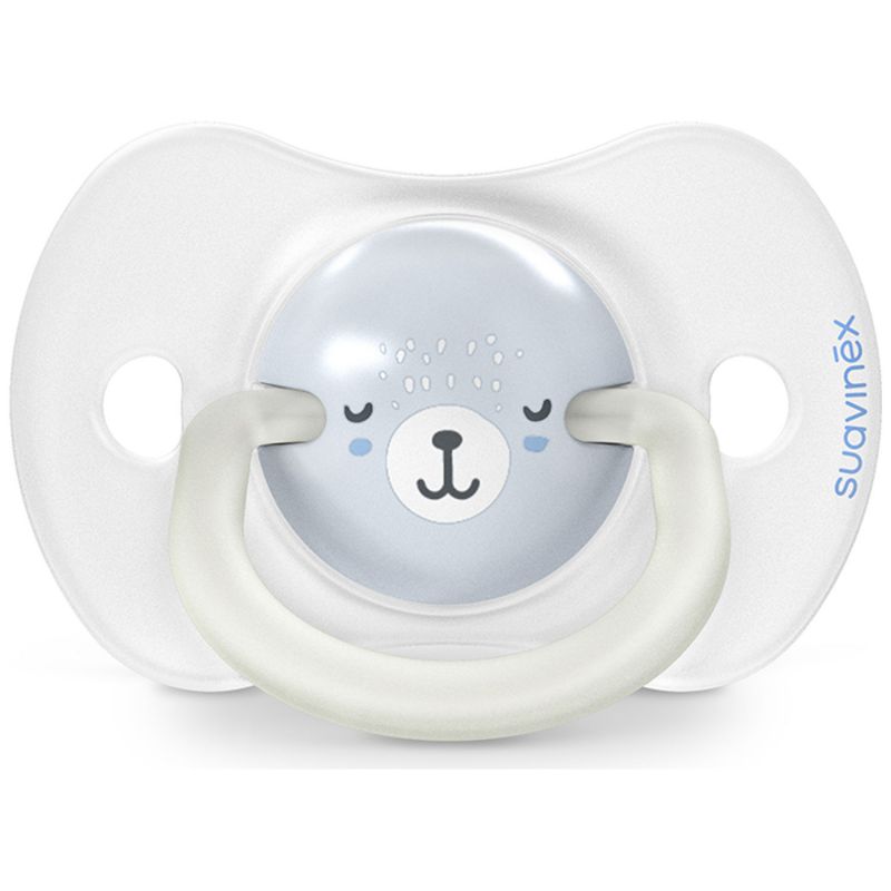 Lot de 2 sucettes symétriques SXPro Wild&Free Night and Day Bleu (6-18 mois) Suavinex Produit 4