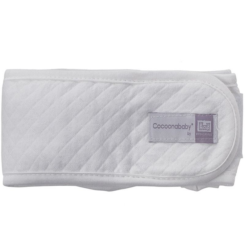 Bande ventrale Fleur de coton blanc pour Cocoonababy Red Castle