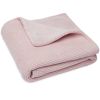 Couverture polaire Basic Knit Pale Pink (75 x 100 cm) - Jollein