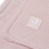 Couverture polaire Basic Knit Pale Pink (75 x 100 cm)  par Jollein