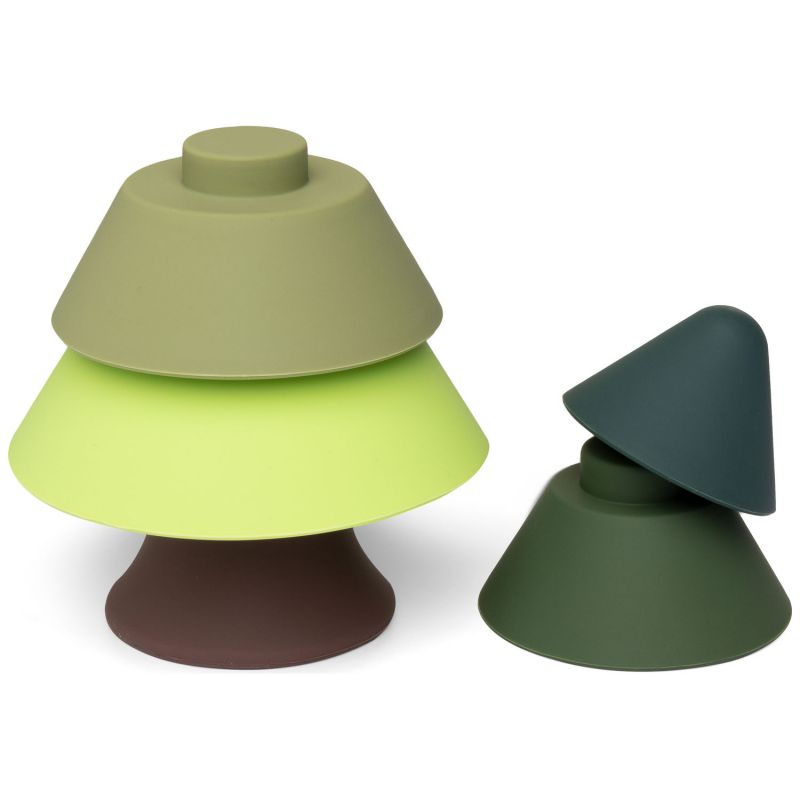Jouet de dentition en silicone Sapin vert Little L Produit 3