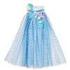 Ensemble cape sirène + diadème + baguette Marlya (5-7 ans)  par Souza For Kids