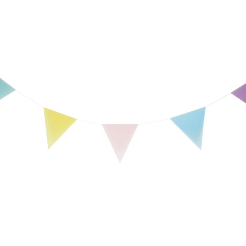 Guirlande à fanions pastel My Little Day