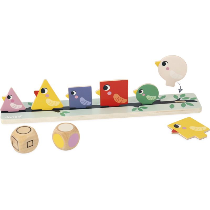 Jeu de tri Oiseaux (76 pièces) Janod