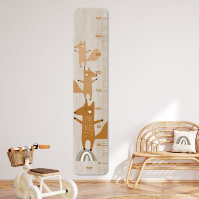 Toise en bois Edgar le renard