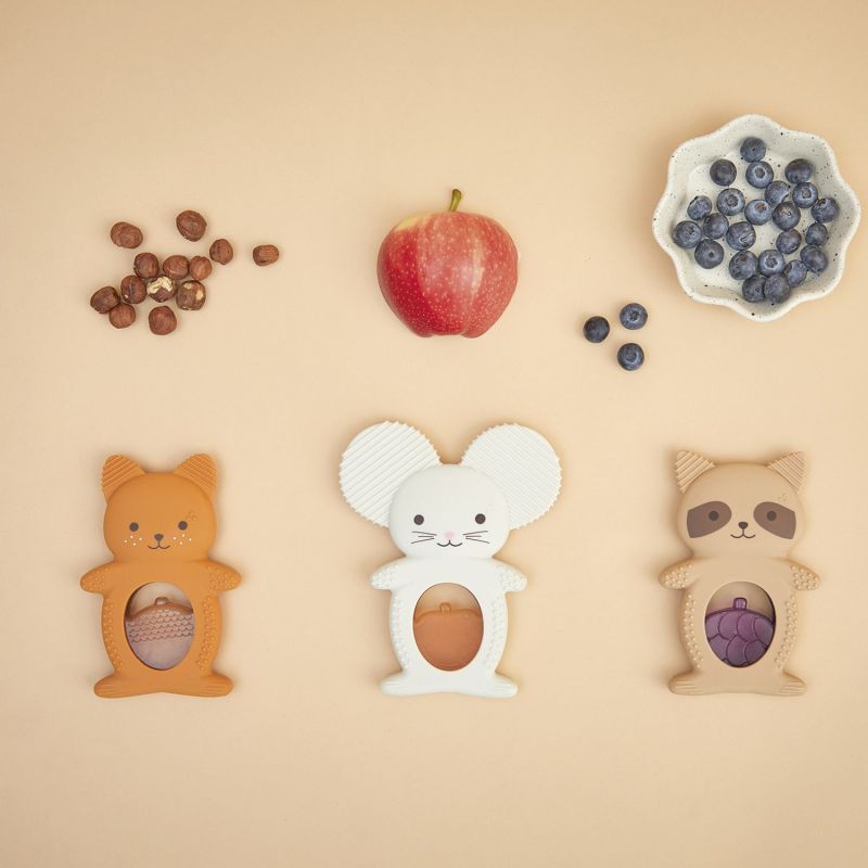 Anneau de dentition 2 en 1 Raton Laveur Kaloo Ambiance 7