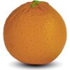 Balle sensorielle Orange en caoutchouc naturel  par Oli & Carol