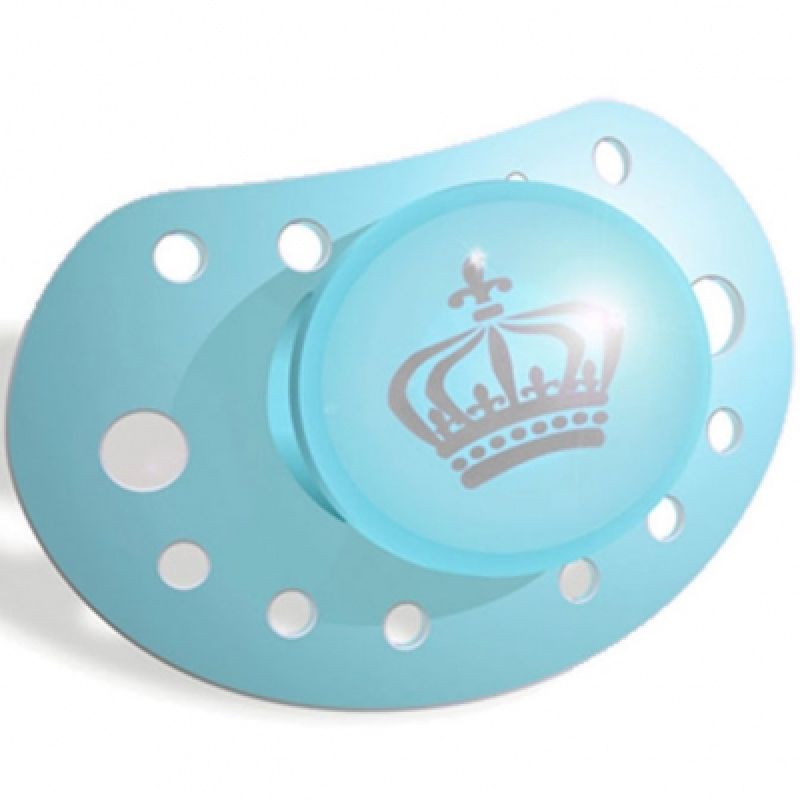 Sucette physiologique Royal bleu (3 mois et +) Elodie Details