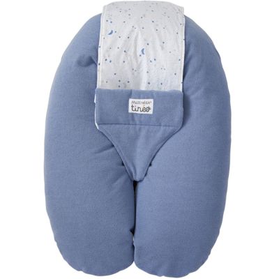Coussin de grossesse Multirelax évolutif éponge bleu sky - Reconditionné
