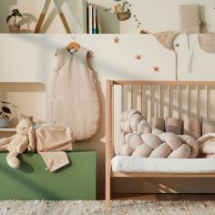 Gigoteuse d'été forme kimono double gaze biscuit (18-36 mois)