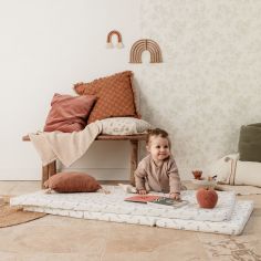 Matelas de voyage pliant 3 parties Lapins (60 x 120 cm)