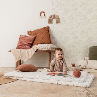 Matelas de voyage pliant 3 parties Lapins (60 x 120 cm)