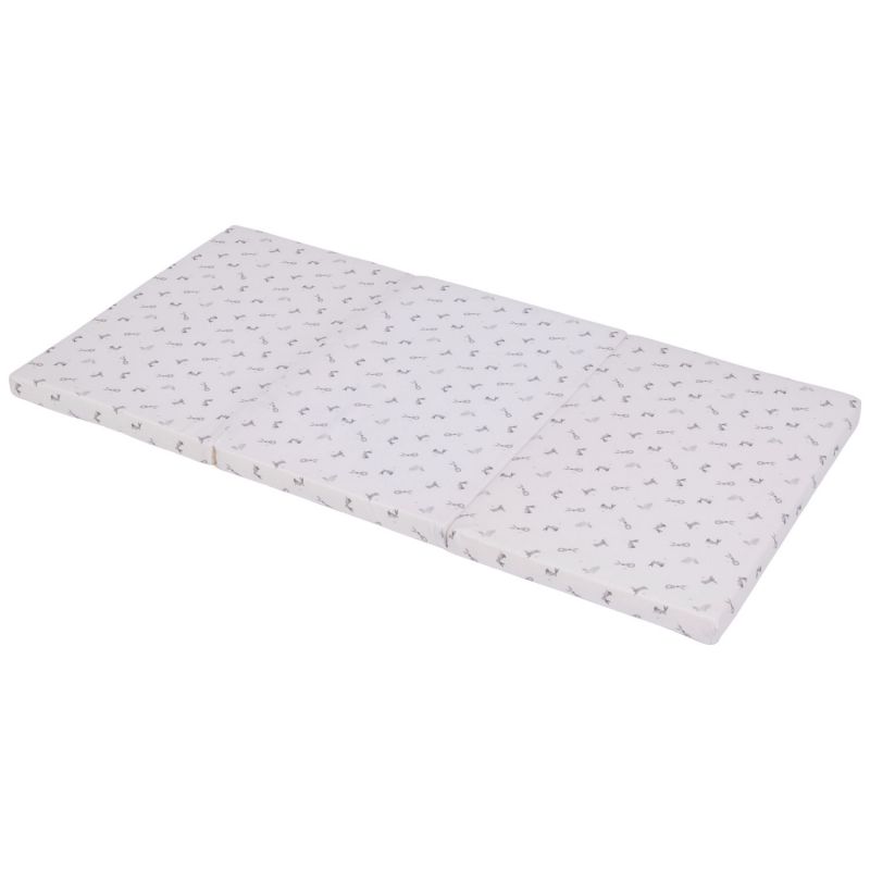 Matelas de voyage pliant 3 parties Lapins (60 x 120 cm) Candide Produit 4