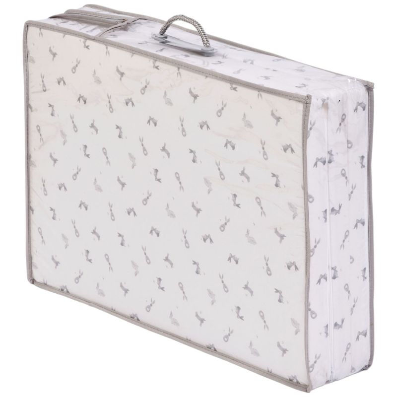 Matelas de voyage pliant 3 parties Lapins (60 x 120 cm) Candide Packaging 9
