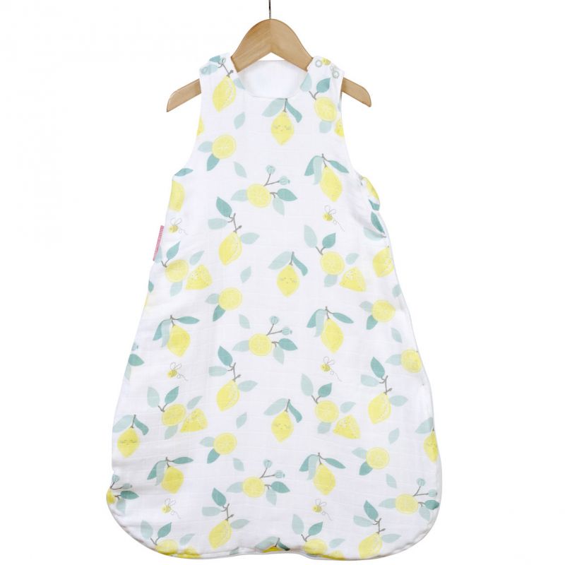 Gigoteuse légère en coton bio Limonade TOG 0,5 (110 cm) Little Crevette