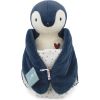 Coffret peluche Manchot bleu et lange d'emmaillotage  par Kaloo