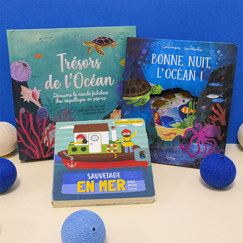 Livre pop-up Trésors de l'Océan - Reconditionné Editions Kimane Produit 9