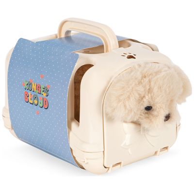 Peluche Chien et sa caisse Konges Sløjd