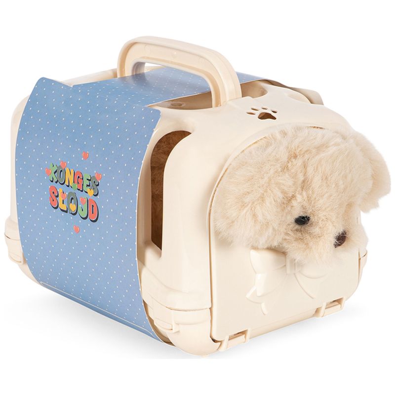 Peluche Chien et sa caisse Konges Sløjd Produit 1