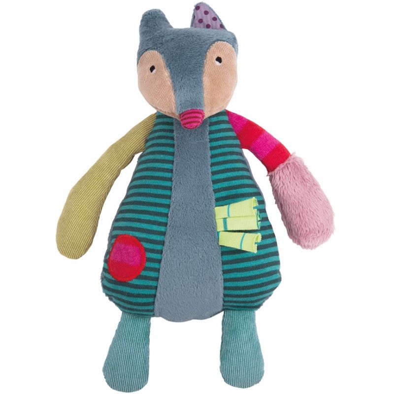 Peluche renard Les Jolis Pas Beaux (27 cm) Moulin Roty