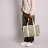 Sac cabas Oscar Vert Argile Hindbag Ambiance 5