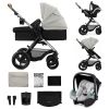Poussette 3 en 1 Moov 2 XL Moonlight Grey Kinderkraft Produit 1