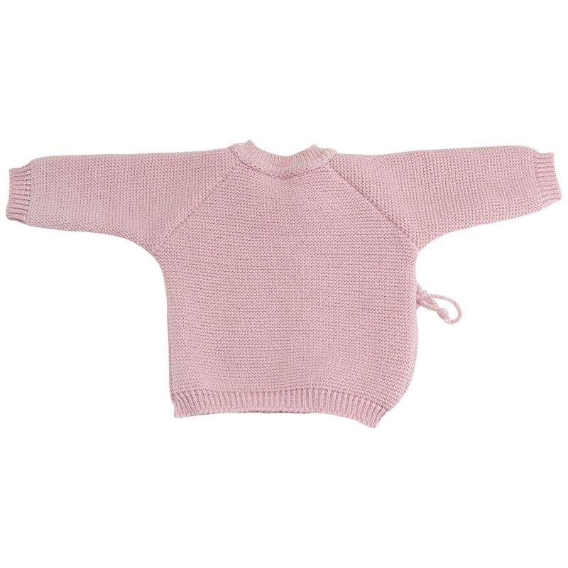 Lot brassière, bonnet et chaussons Vieux Rose (0-1 mois) Trois Kilos Sept Produit 3
