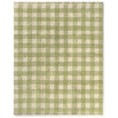 Tapis lavable Vichy Matcha (90 x 120 cm) Lorena Canals