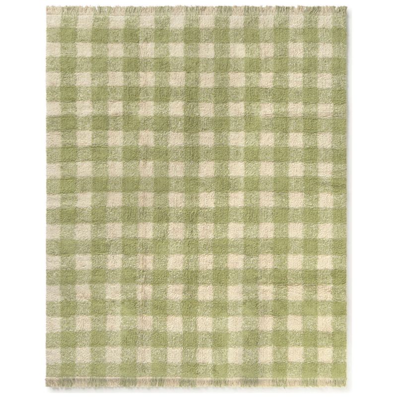 Tapis lavable Vichy Matcha (90 x 120 cm) Lorena Canals Produit 1