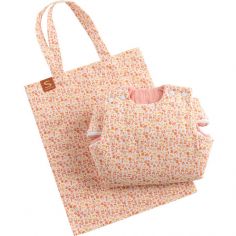 Gigoteuse en coton bio floral Esmée TOG 1 (naissance)