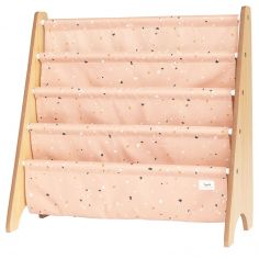 Bibliothèque en tissu recyclé Terrazzo argile - 3 sprouts