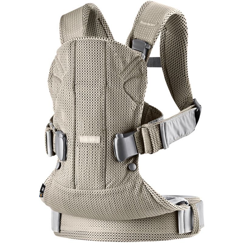 Porte-bébé One Air tissu Mesh 3D beige BabyBjörn