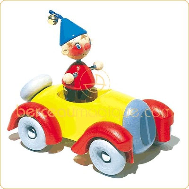 Jouet Oui Oui en voiture Vilac