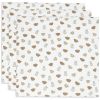 Lot de 3 langes en coton Miffy and Friends (70 x 70 cm) Jollein Produit 1