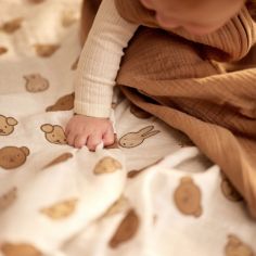 Lot de 3 langes en coton Miffy and Friends (70 x 70 cm)