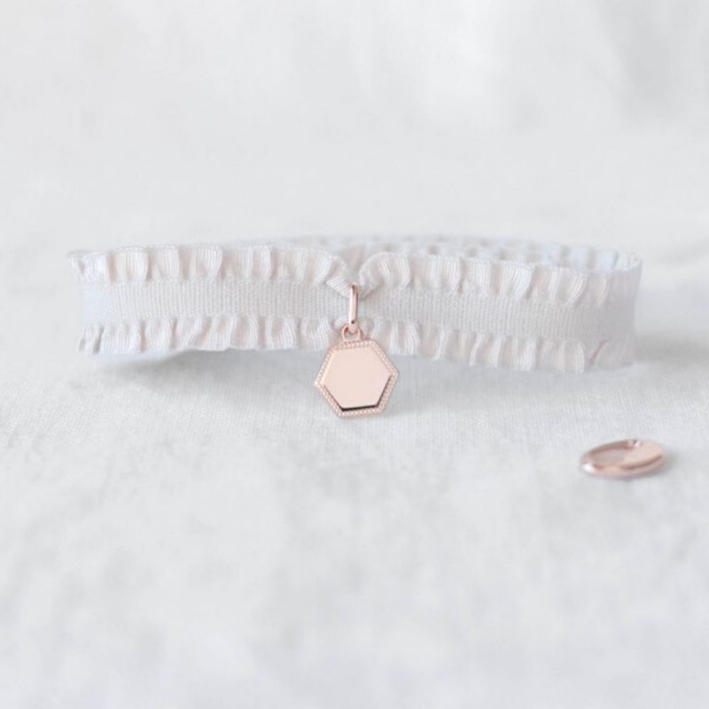 Bracelet Henriette en plaqué or jaune (personnalisable) Mon Petit Poids