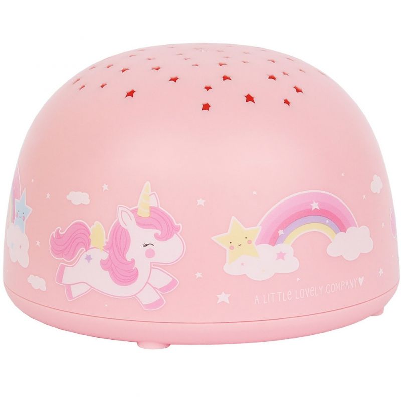 Veilleuse projecteur d'étoiles Licorne A Little Lovely Company Produit 1 grande taille