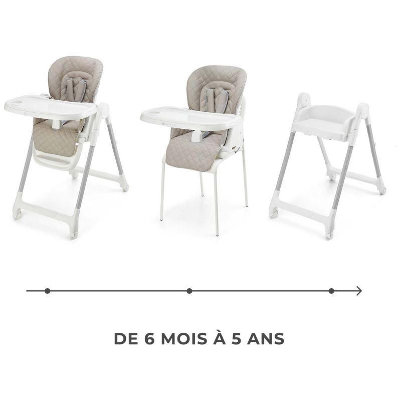 Chaise haute 3 en 1 Tulo Beige Kinderkraft Produit 3