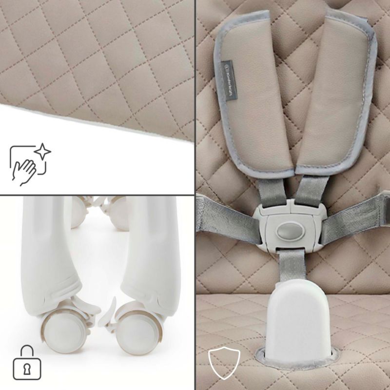 Chaise haute 3 en 1 Tulo Beige Kinderkraft Produit 5