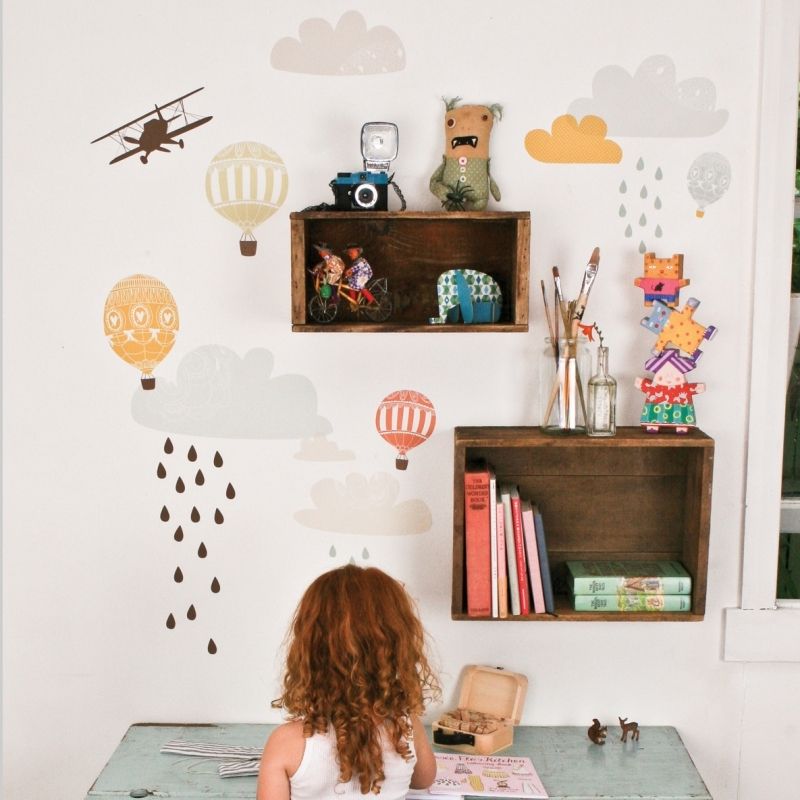 Sticker Elle monte, elle monte.. (grand) Love Maé